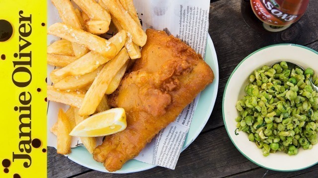 'Homemade Fish and Chips | Bart van Olphen'