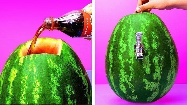 WATERMELON HACKS THAT WILL BLOW YOUR MIND || 5-Minute Recipes For Summer!