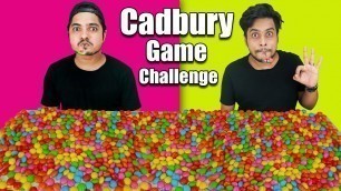 'CADBURY GAMS CHALLENGE ||  Food Eating Challenge | Food Eating Competition | Gams Challenge'