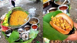 'Haridwar के मशहूर Burger chole । Street food india'