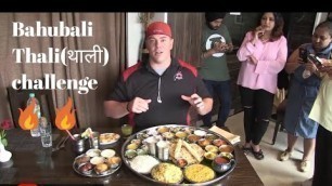 'Dara Singh Thali Challenge | Food Challenge | Eating Challenge | Bullet Thali| Bahubali thali | 2021'