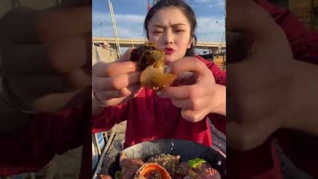 'Eating  Special China food  Part  370'