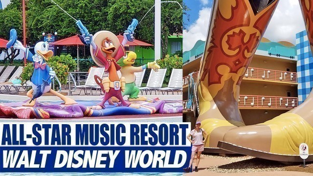 All Star Music Resort and Room Tour - Disney World!