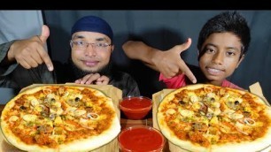 'CHICKEN PIZZA EATING CHALLENGE | DOMINOS PIZZA EATING | ASMR MUKBANG PIZZA | FOOD EATING VIDEOS'