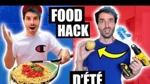 JE TESTE LES FOOD HACKS D'ÉTÉ 2020 LES PLUS INSOLITES - CARL IS COOKING