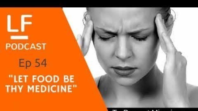 'Live Fit Podcast ep54 “LET FOOD BE THY MEDICINE” TO PREVENT MIGRAINES [INTERVIEW]'