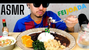 'ASMR COMIDA FEIJOADA | BRAZILIAN FOOD ブラジル料理(MUKBANG/咀嚼音/咀嚼音)'