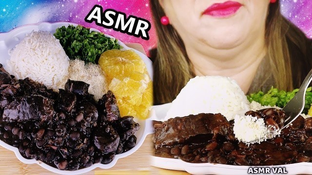 'ASMR BRAZILIAN FOOD FEIJOADA (LUNCH) | EATING SOUNDS NO TALKING | MUKBANG'