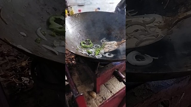 'Veg Manchurian | Cabbage Manchurian | Indian Street Food | Indian Street Food Manchurian | #shorts'