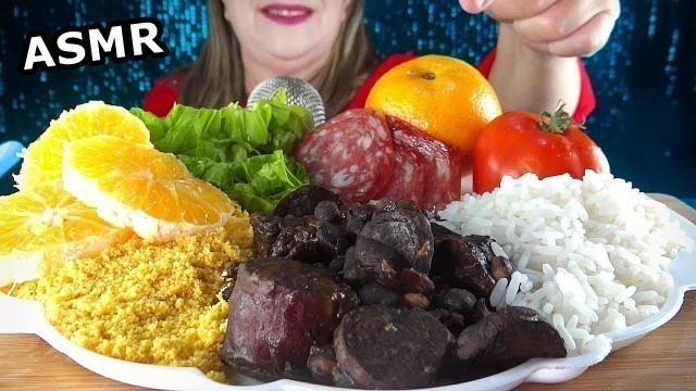 'ASMR FEIJOADA BRAZILIAN FOOD | EATING SOUNDS - MUKBANG'