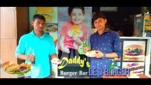 'Whose burger is the best - Desi Street Style Burger | Street Food India | Krishna Vlogs'