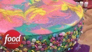 'How to Make Tie-Dye Cheesecake | Food Network'