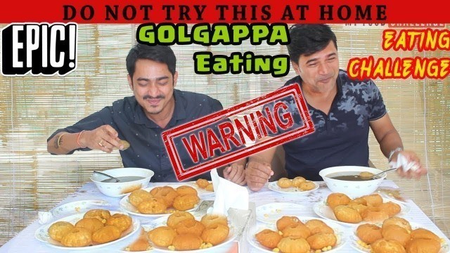 'Pani Puri - 5 Rounds - 5 Punishments | Golgappa Challenge | Food Eating Challenge Indian'