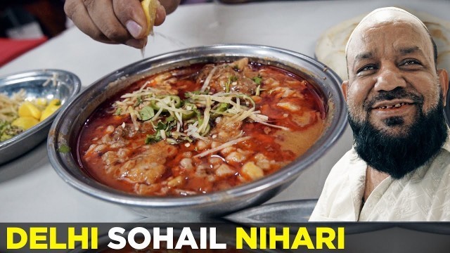 'Delhi Sohail Nihari, Karachi | Special Nalli Maghaz Mix Nahari | Karachi Street Food | Pakistan'