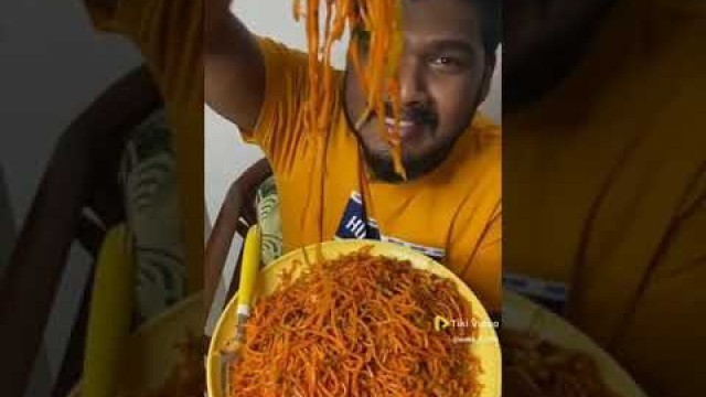 'Spicy noodles eating challenge | Food Challenges | Wake N Bite #Shorts'