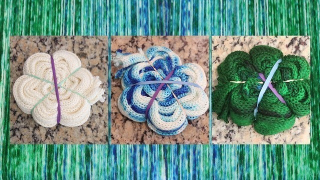 'Dyepot Weekly #206 - Tie Dyeing a Knit Blank Twice in Two Different Colors of Food Coloring'