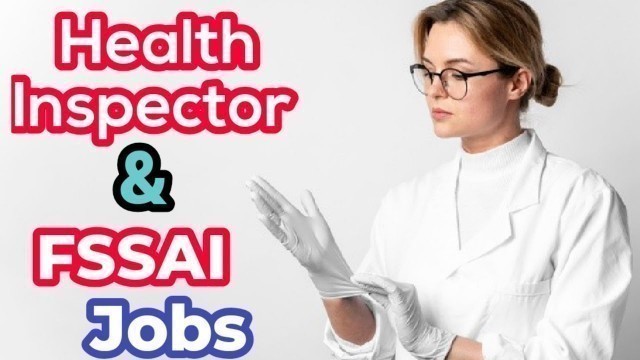 'How to become a Health inspector and FSSAI Food safety officer Job full details in Tamil'