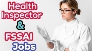 'How to become a Health inspector and FSSAI Food safety officer Job full details in Tamil'