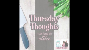 'Thursday Thoughts'