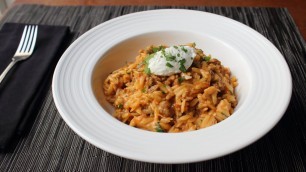 'One-Pot Chicken & Sausage Orzo - Fast & Easy Pasta Recipe'