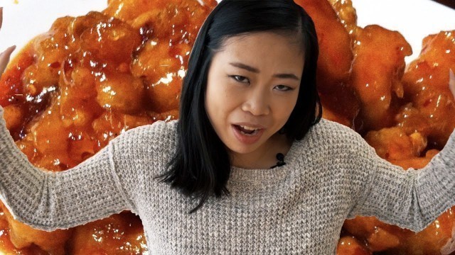 'Chinese Girl Tries American Chinese Food'