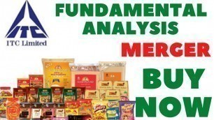 'ITC LTD FUNDAMENTAL ANALYSIS|BEST FMCG TO BUY NOW| ITC MERGER| MULTIBAGGER STUDY| ITC BUSINESS STUDY'