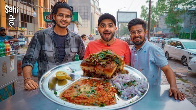 'Aunty ji ki Maska Chaska PAV BHAJI | Street Food India | Ludhiana | Swad Official'