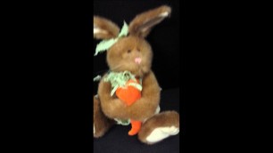 'Boyds Maribel Gardenglow Bunny Rabbit Stuffed Animal Food Glorious Food Toy Rare'