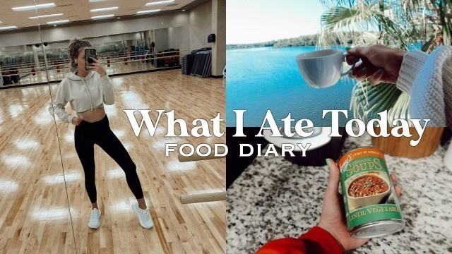 'WHAT I ATE TODAY // Food Diary (intuitive eating)'