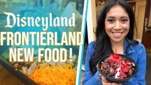 'Tasty New Foods in Frontierland | Disneyland Food'