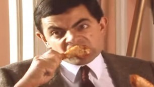 'Eating Competition | Mr. Bean Official'