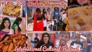 'International Cultural Festival at Wuhan University | China Vlog 20'