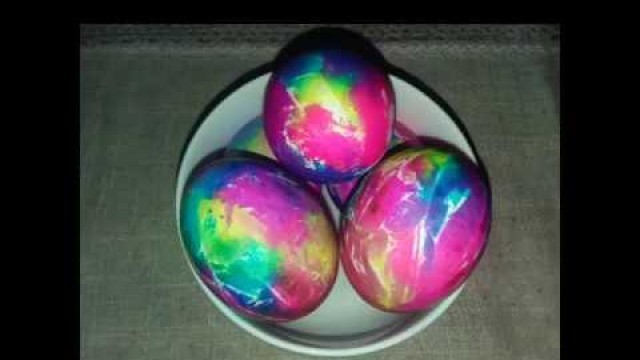 'Tie Dye Easter Eggs'