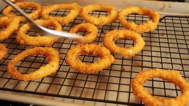 'Crispy Onion Rings Recipe - How to Make Crispy Onion Rings'