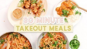 'Homemade Takeout Meals in 30 Minutes or Less | Healthy & Easy Recipes!'