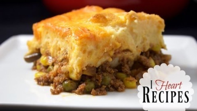 'Dinner Recipes | Homemade Shepherds Pie - easy recipe with tasty beef & chicken - I Heart Recipes'