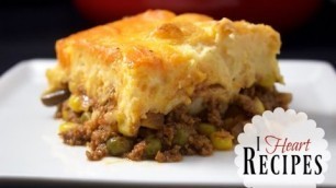 'Dinner Recipes | Homemade Shepherds Pie - easy recipe with tasty beef & chicken - I Heart Recipes'