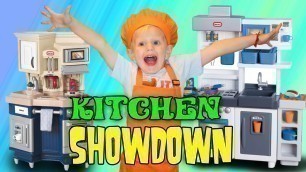 'Kitchen Playtime Challenge - Pretend Food Competition'