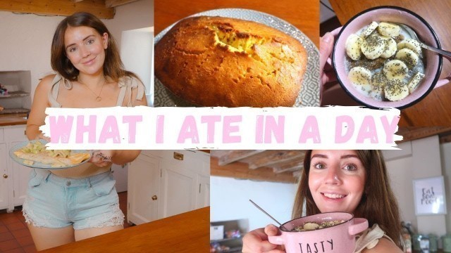 'WHAT I EAT IN A DAY | Realistic, Healthy, Easy Meals & Baking..✨'