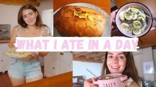 'WHAT I EAT IN A DAY | Realistic, Healthy, Easy Meals & Baking..✨'