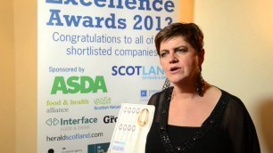 'Scotland Food & Drink Excellence Awards 2013 winner - Julie Collier'