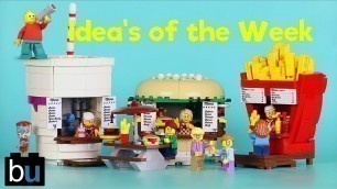 'LEGO Food Stand Diners - LEGO Ideas of the Week #10'