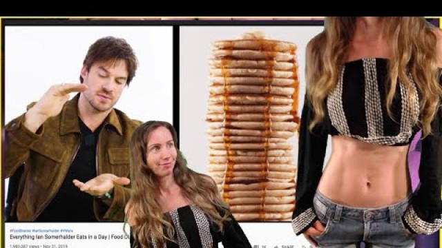 'Freelee Reacts To Ian Somerhalder\'s Diet | Food Diaries: Bite Size | Harper\'s BAZAAR'