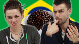 'Irish People Try Brazilian Snacks'