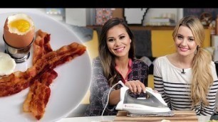 'How to Cook Bacon and Eggs in Your Dorm Room!'