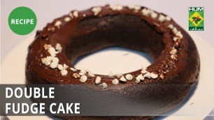 'Double Fudge Cake Recipe | Food Diaries | Zarnak Sidhwa | Dessert'