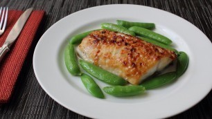 'Miso Glazed Black Cod - Easy Broiled Fish Recipe'