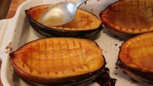 'Baked Acorn Squash Recipe - Maple Glazed Squash'