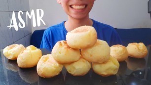 'ASMR PÃO DE QUEIJO (BRAZILIAN FOOD) - EATING SOUNDS - (No Talking)'