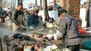 'Chinese street food wuhan 全牛汤 牛肉汤'